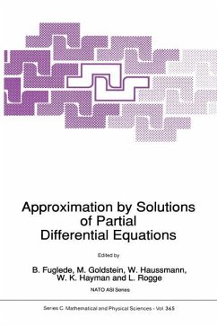Approximation by Solutions of Partial Differential Equations - Fuglede, B. / Goldstein, M. / Haussmann, W. / Hayman, W.K. / Rogge, L. (Hgg.)