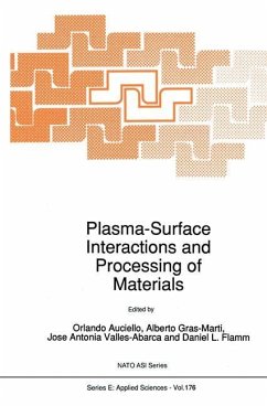 Plasma-Surface Interactions and Processing of Materials - Auciello, O. / Gras-Mart¡, Alberto / Valles-Abarca, Jose Antonio / Flamm, Daniel L. (Hgg.)