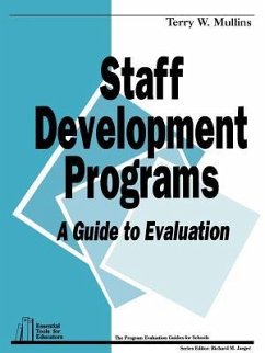 Staff Development Programs - Mullins, Terry W
