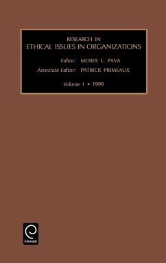 Research in Ethical Issues in Organizations - Pava, M.L. / Primeaux, P. (eds.)