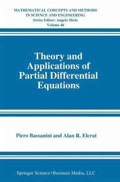 Theory and Applications of Partial Differential Equations - Bassanini, Piero;Elcrat, Alan R.