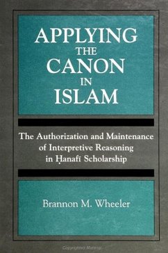Applying the Canon in Islam - Wheeler, Brannon M