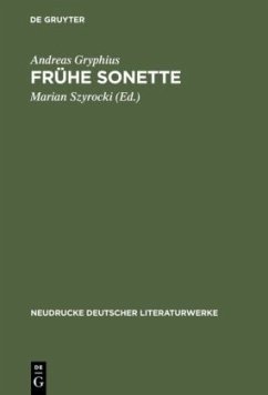 Frühe Sonette - Gryphius, Andreas
