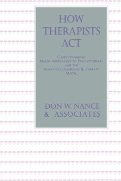 How Therapists Act - Nance, Don W