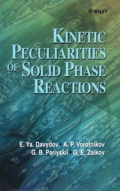 Kinetic Peculiarities of Solid Phase - Davydov, E. Ya.; Vorotnikov, A. P.; Pariyskii, G. B.; Zaikov, G. E.