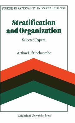 Stratification and Organization - Stinchcombe, Arthur L.