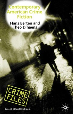 Contemporary American Crime Fiction - Bertens, Hans;D'haens, Theo