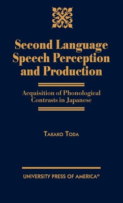 Second Language Speech Perception and Production - Toda, Takako