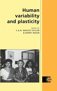 Human Variability and Plasticity - Mascie-Taylor, C. G. / Bogin, Barry (eds.)
