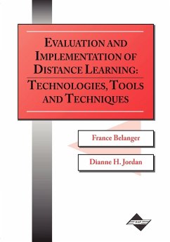 Evaluation and Implementation of Distance Learning - Belanger, France; Jordan, Dianne H.