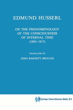 On the Phenomenology of the Consciousness of Internal Time (1893¿1917) - Husserl, Edmund