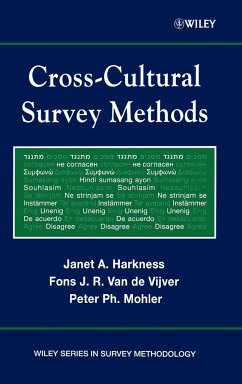 Cross-Cultural Survey Methods - Harkness, Janet A; de Vijver, Fons J R van; Mohler, Peter Ph
