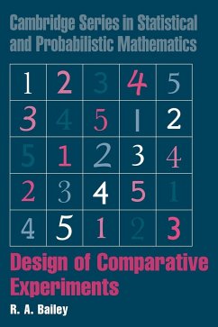 Design of Comparative Experiments - Bailey, R. A.