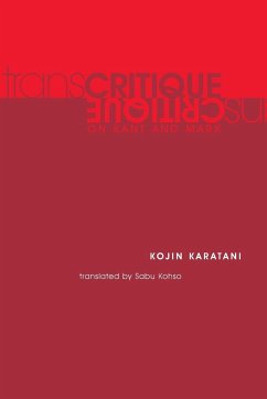 Transcritique - Karatani, Kojin