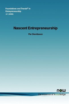 Nascent Entrepreneurship - Davidsson, Per; Achtenhagen, Leona; Naldi, Lucia