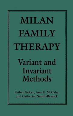 Milan Family Therapy - Gelcer, Esther; McCabe, Ann; Smith-Resnick, Cathrine