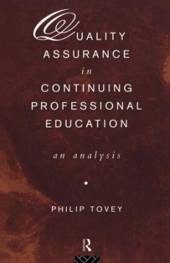 Quality Assurance in Continuing Professional Education - Tovey, Philip