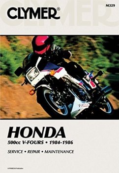 Honda 500cc V-Fours Magna & Inceptor Motorcycle (1984-1986) Service Repair Manual - Haynes Publishing