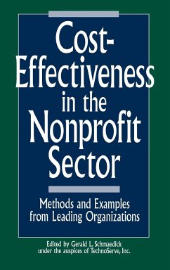 Cost-Effectiveness in the Nonprofit Sector