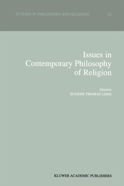 Issues in Contemporary Philosophy of Religion - Long, E.T. (ed.)