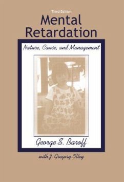 Mental Retardation - Baroff, George S; Olley, J Gregory