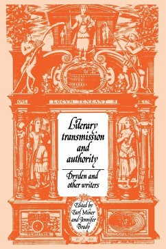 Literary Transmission and Authority - Clingham, Greg; Kramer, David