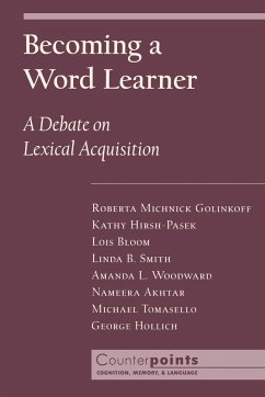 Becoming a Word Learner - Bloom, Lois; Smith, Linda B.; Woodward, Amanda L.