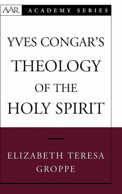 Cover Yves Congar's Theology of the Holy Spirit