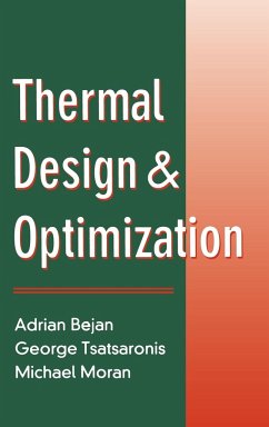 Thermal Design and Optimization - Bejan, Adrian; Tsatsaronis, George; Moran, Michael J