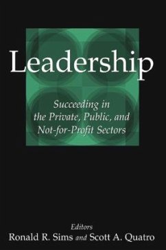 Leadership - Sims, Ronald R; Quatro, Scott A