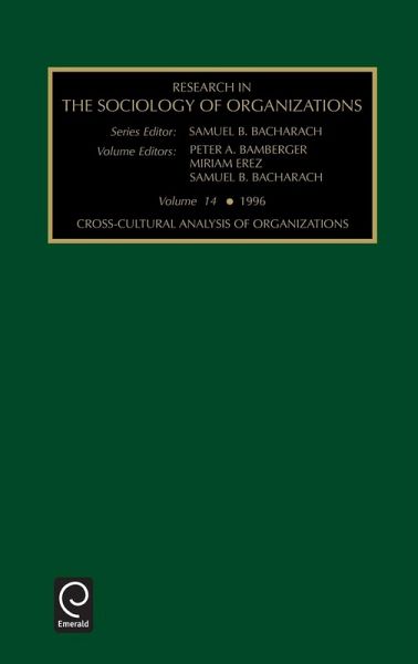 Cross-cultural Analysis of Organizations Cross-cultural Analysis of Organizations