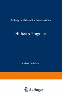 Hilbert¿s Program - Detlefsen, Michael