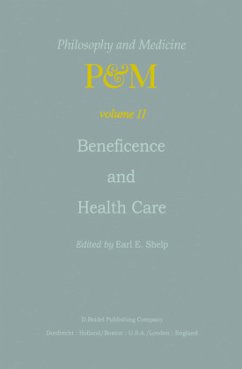 Beneficence and Health Care - Shelp, E.E. (Hrsg.)