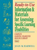 Ready-To-Use Information & Materials for Assessing Specific Learning Disabilities