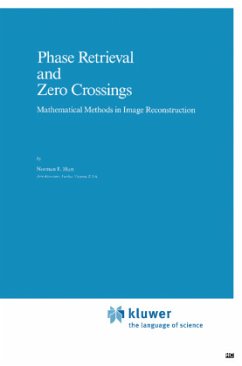 Phase Retrieval and Zero Crossings - Hurt, N. E.