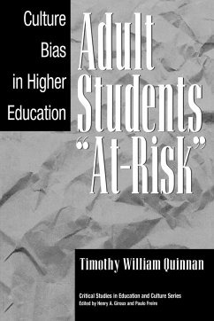 Adult Students At-Risk - Quinnan, Timothy