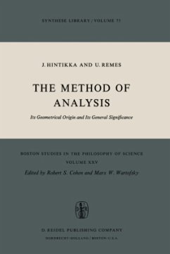 The Method of Analysis - Hintikka, Jaakko;Remes, U.