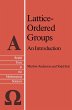 Lattice-Ordered Groups - Bild 1
