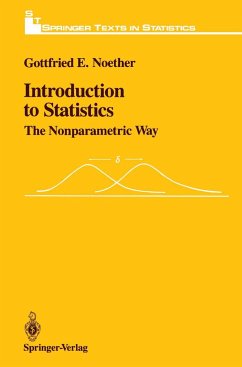 Introduction to Statistics - Noether, Gottfried E.