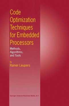 Code Optimization Techniques for Embedded Processors - Leupers, Rainer