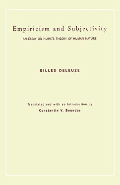 Empiricism and Subjectivity - Deleuze, Gilles