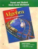 Algebra: Concepts and Applications, Parent and Student Study Guide Workbook