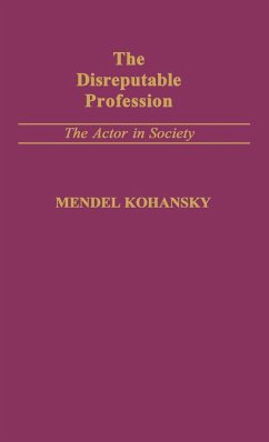 The Disreputable Profession - Kohansky, Mendel; Kohansky, R.