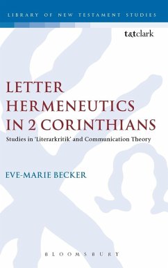 Cover Letter Hermeneutics in 2 Corinthians