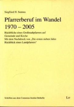 Cover Pfarrerberuf im Wandel