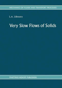 Very Slow Flows of Solids - Lliboutry, L.A. (Hrsg.)