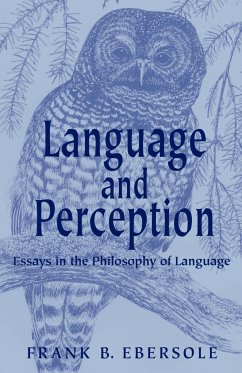 Language and Perception - Ebersole, Frank B.