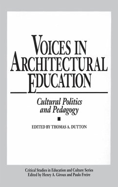 Voices in Architectural Education - Dutton, Thomas