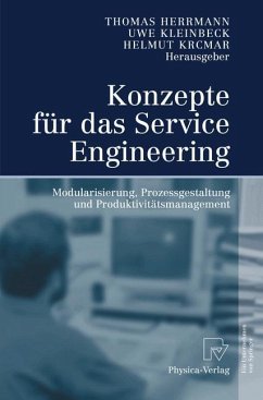 Konzepte für das Service Engineering - Schneeweiß, Hans; Mittag, H.-J.