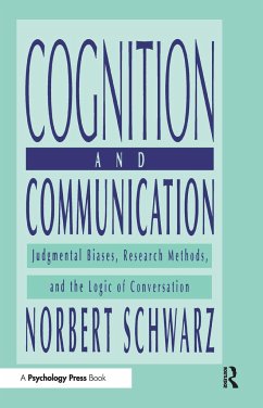 Cognition and Communication - Schwarz, Norbert